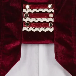 Andreeatex Suits|Suits*Boys Red Satin & Velvet Suit