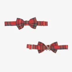 Beau KiD Suits|Suits*Boys Red Tartan Check Shorts Suit