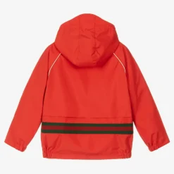 Gucci Coats & Jackets*Boys Red Web Windbreaker Jacket