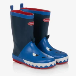Chipmunks Rain Boots|Rain Boots*Boys Royal Blue Shark Rain Boots