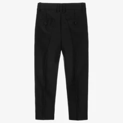 Childrensalon Occasions Trousers*Boys Smart Black Trousers