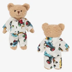 Childrensalon Hampers Gifts*Boys Tractor Pyjamas & Teddy Bear Gift Hamper