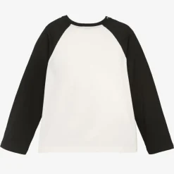 Dolce amp; Gabbana Tops*Boys White & Black Cotton Top