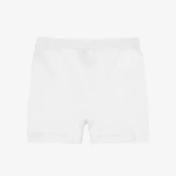 Babidu Underwear*Boys White Cotton Boxer Shorts