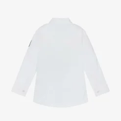 AIGNER Tops*Boys White Cotton Shirt