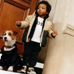 BOSS Tops*Boys White Cotton Top