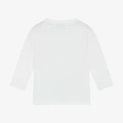 BOSS Tops*Boys White Cotton Top