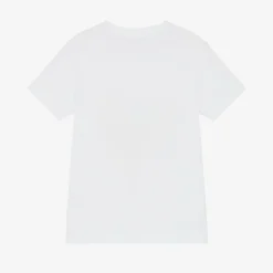 AIGNER Tops*Boys White Cotton T-Shirt