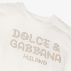 Dolce amp; Gabbana Tops*Boys White Cotton T-Shirt
