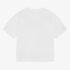 Dolce amp; Gabbana Tops*Boys White Cotton T-Shirt