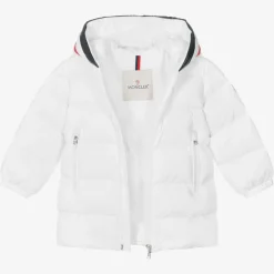 Moncler Enfant Coats & Jackets|Coats & Jackets*Boys White Down Padded Coat
