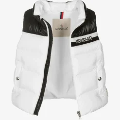 Moncler Enfant Coats & Jackets|Coats & Jackets*Boys White Down Padded Gilet