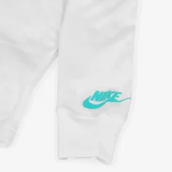 Nike Tops*Boys White Graphic Print Cotton Top