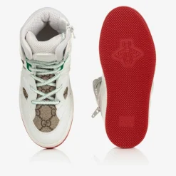Gucci Trainers|Trainers*Boys White High-Top Trainers