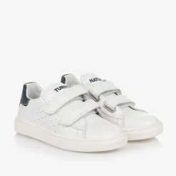 Naturino Trainers*Boys White Leather Velcro Trainers