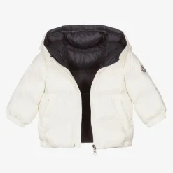 Moncler Enfant Coats & Jackets*Boys White New Macaire Down Padded Jacket