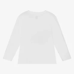 Timberland Tops*Boys White Organic Cotton Top