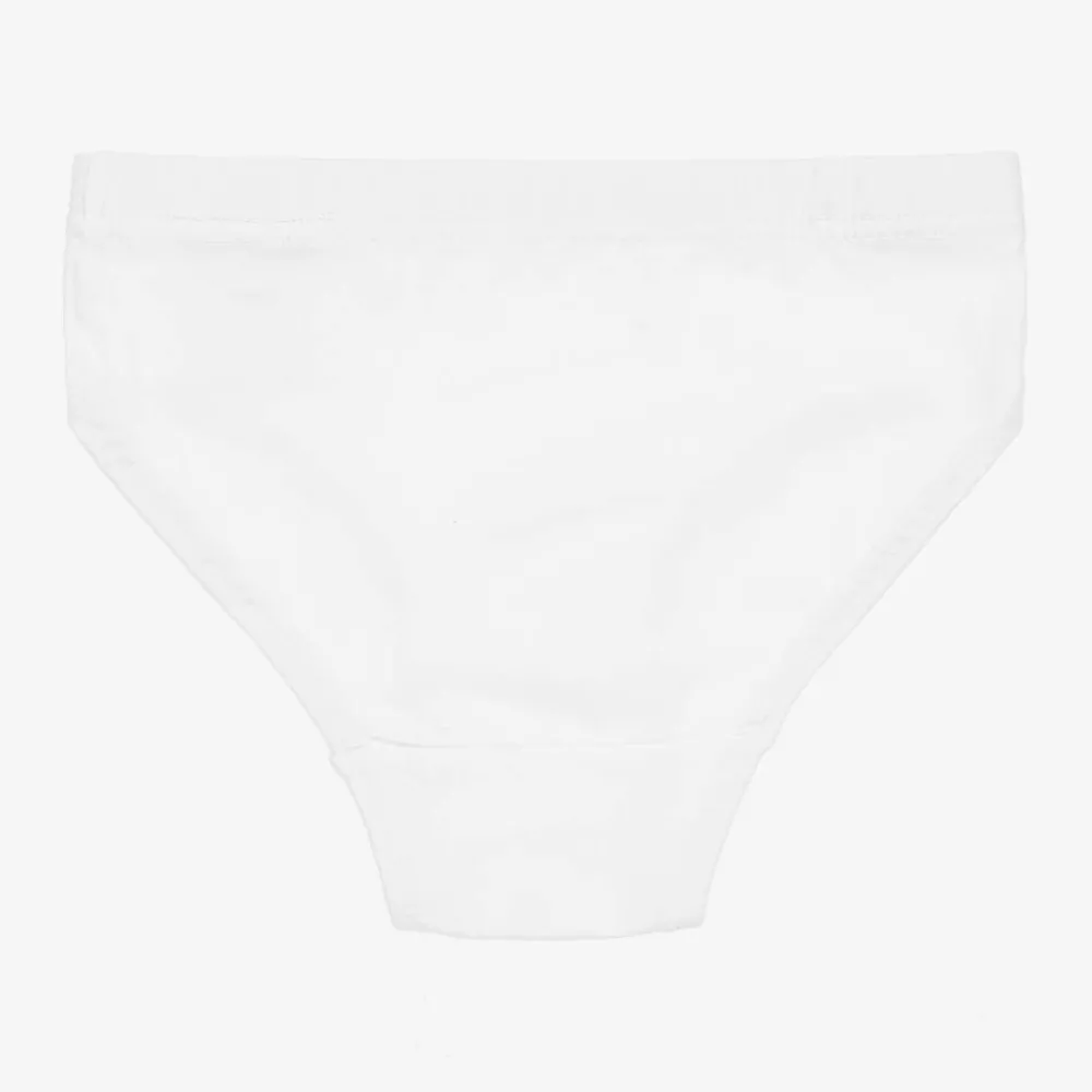 Childrensalon Essentials Underwear*Boys White Organic Cotton Briefs (3 Pack)