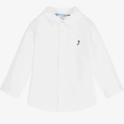 Jacadi Paris Tops*Boys White Organic Cotton Shirt