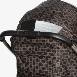 AIGNER Strollers*Brown & Black Logo Stroller