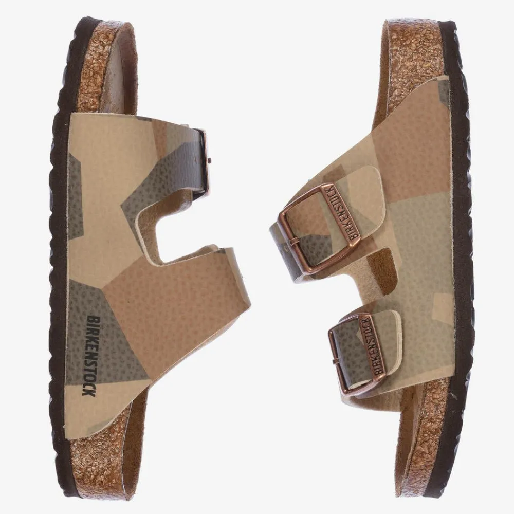 Birkenstock Sandals*Brown Camouflage Sandals
