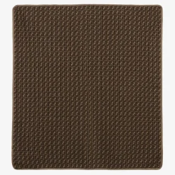 Fendi Gifts*Brown FF Logo Blanket (85cm)