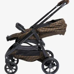 Fendi Strollers*Brown FF Logo Stroller