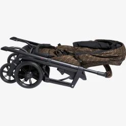 Fendi Strollers*Brown FF Logo Stroller