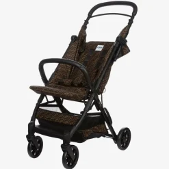 Fendi Strollers*Brown FF Logo Stroller