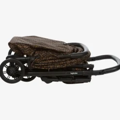 Fendi Strollers*Brown FF Logo Stroller
