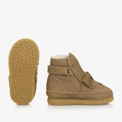 Donsje First Walkers|First Walkers*Brown First Walker Dog Boots