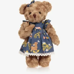 Powell Craft Toys*Brown Forest Animals Dress Teddy Bear (34cm)