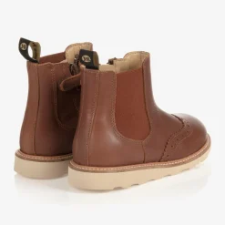 Young Soles Boots|Boots*Brown Leather Chelsea Boots
