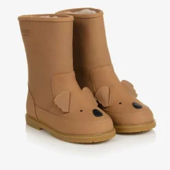 Donsje Boots*Brown Leather Koala Boots Truffle