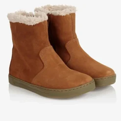 Birkenstock Boots|Boots*Brown Suede Leather Boots