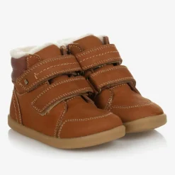 Bobux IWalk Boots|Boots*Brown Suede Leather Boots