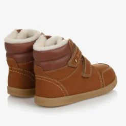Bobux Kid + Boots|Boots*Brown Suede Leather Boots