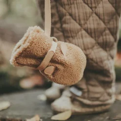 Donsje Gloves & Mittens|Gloves & Mittens*Brown Teddy Fleece Baby Mittens