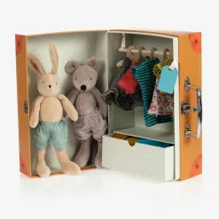Moulin Roty Toys*Bunny & Mouse Dress-Up Toy (28cm)