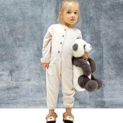 Chipmunks Slippers|Slippers*Dark Beige Velcro Lion Slippers