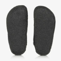 Birkenstock Slippers|Slippers*Dark Blue Wool Felt Slippers