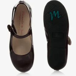 Manuela de Juan Bar Shoes|Bar Shoes*Dark Red Patent Leather Shoes