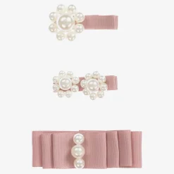 Milledeux Hair Accessories*Dusky Pink Hair Clips (3 Pack)