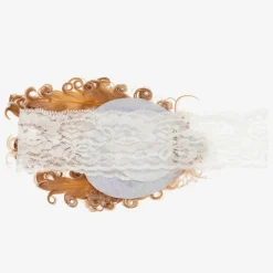 Cute Cute Hair Accessories*Feather & Pearl Headband