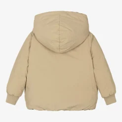 Burberry Coats & Jackets*Girls Beige Check Reversible Down Jacket