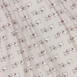 Tutto Piccolo Dresses*Girls Beige Cotton Dog Dress Set