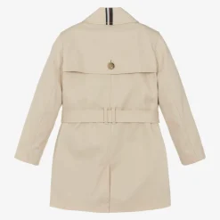 Tommy Hilfiger Coats & Jackets*Girls Beige Cotton Trench Coat