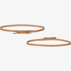 Mayoral Coats & Jackets*Girls Beige Faux Fur Gilet