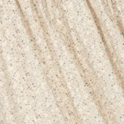 Paloma de la O Dresses*Girls Beige Floral Print Cotton Dress