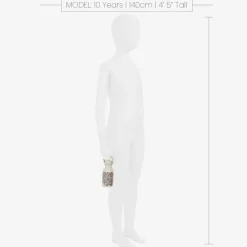 Elodie Lunch Accessories*Girls Beige Floral Water Bottle (16cm)